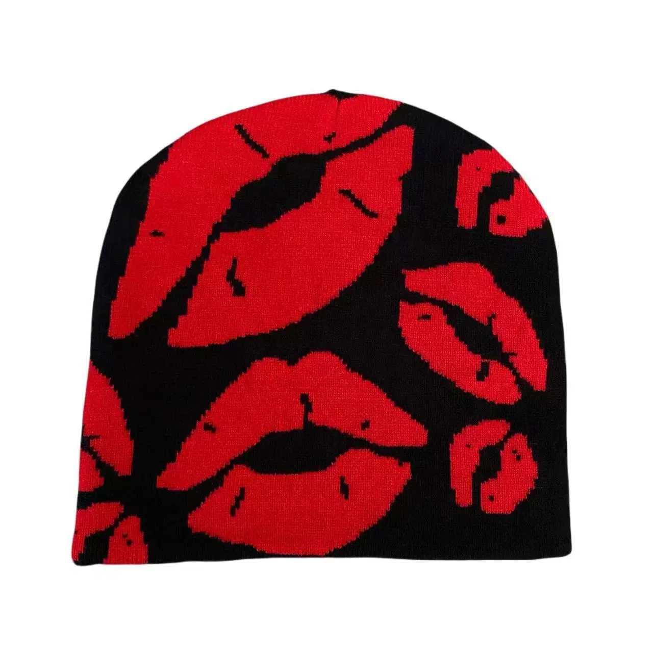 Sexy Lips Knitted Hat Warm Hat Men's And Women's Outdoor Ver