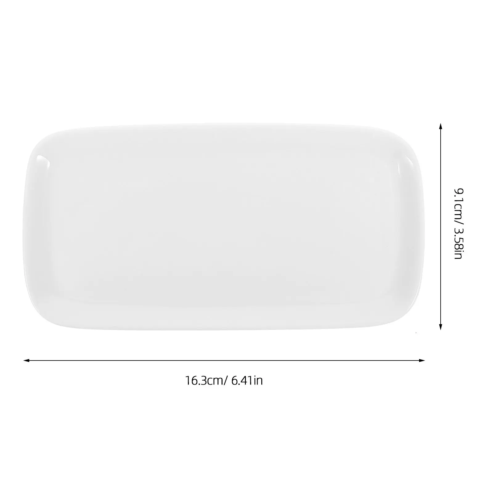 Ceramic Jewelry Tray Nordic Style Simple Desktop Storage Display Plate for Jewelry, Perfume, Cosmetics