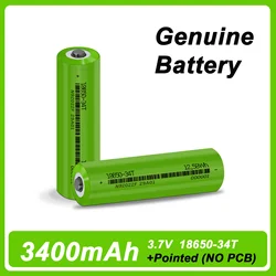 充電式リチウム電池,懐中電灯,18650, 3400mah,3.7v,新品,2024