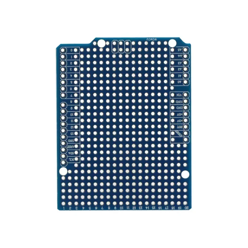 FR-4 섬유 PCB 브레드 보드, 아두이노 ATMEGA328P UNO R3 쉴드, 핀 DIY용, 2mm 2.54mm 피치, PCB 확장 보드, 신제품