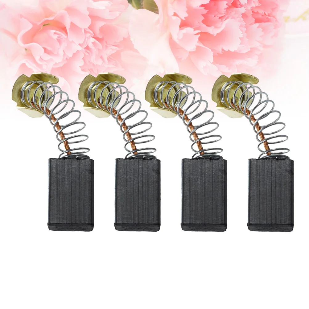

4PCS Carbon Replacement Electric Brush Power Tool for Electric Hammer Drill Motor (CB103) - 6x10x15mm