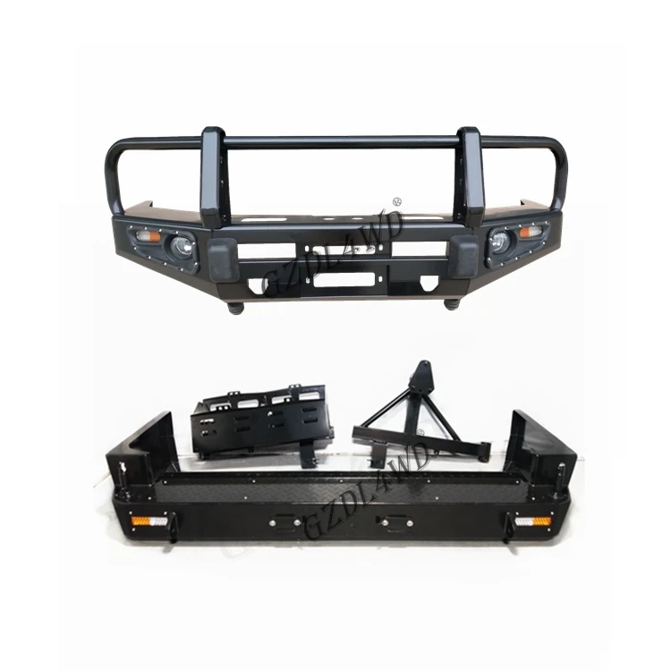 For STEEL Heavy Duty Winch Bumper Suits 4x4 Bull bar Front & Rear Bumper for 2000+ GU1/2/3 GU4 Patrol Y61