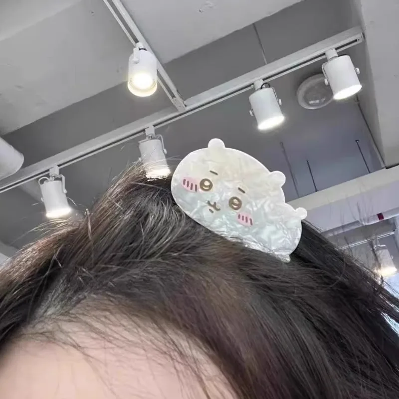 Chiikawa Usaqi Xiaoba Sweet Cute Shark Hair Clip Kawaii Gift Clip for Girls Cute Anime Hair Accessories