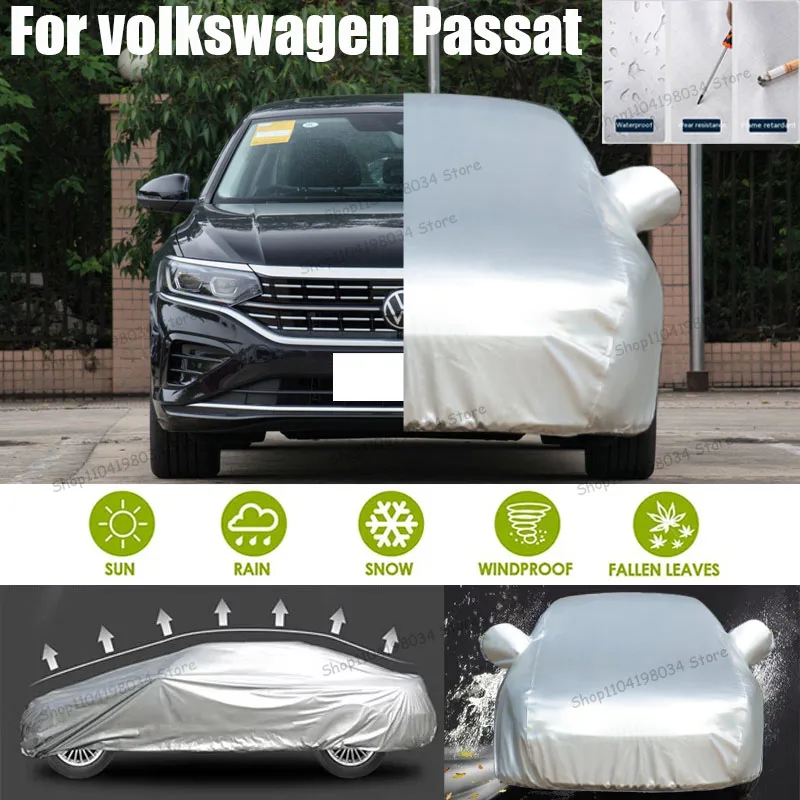 

For volkswagen Passat Auto Anti snow Anti dust Sunscreen Anti-uv Anti peeling paint And Anti Rainwater 210t car cover Car cover