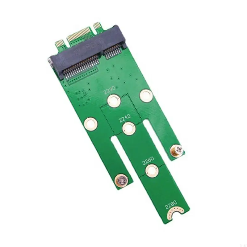 T8WC NGFF M.2 SSD B+M Key to MSATA Male Riser M.2 Adapter for 2230 2280 M.2 SSD