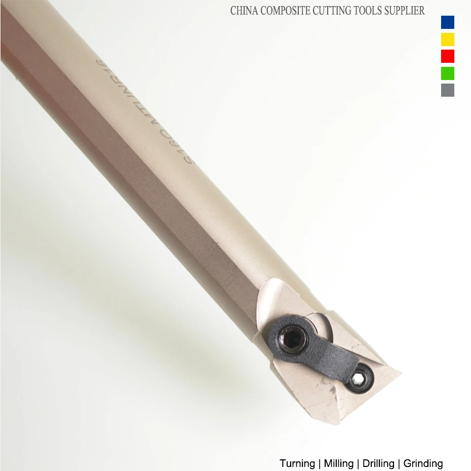 EDGEV CNC Internal Turning Tool Holder S16Q S20R S25R S25S S32S S32T - MTUNR16 MTUNL16 For TNMG160404 TNMG160408 Carbide Inserts