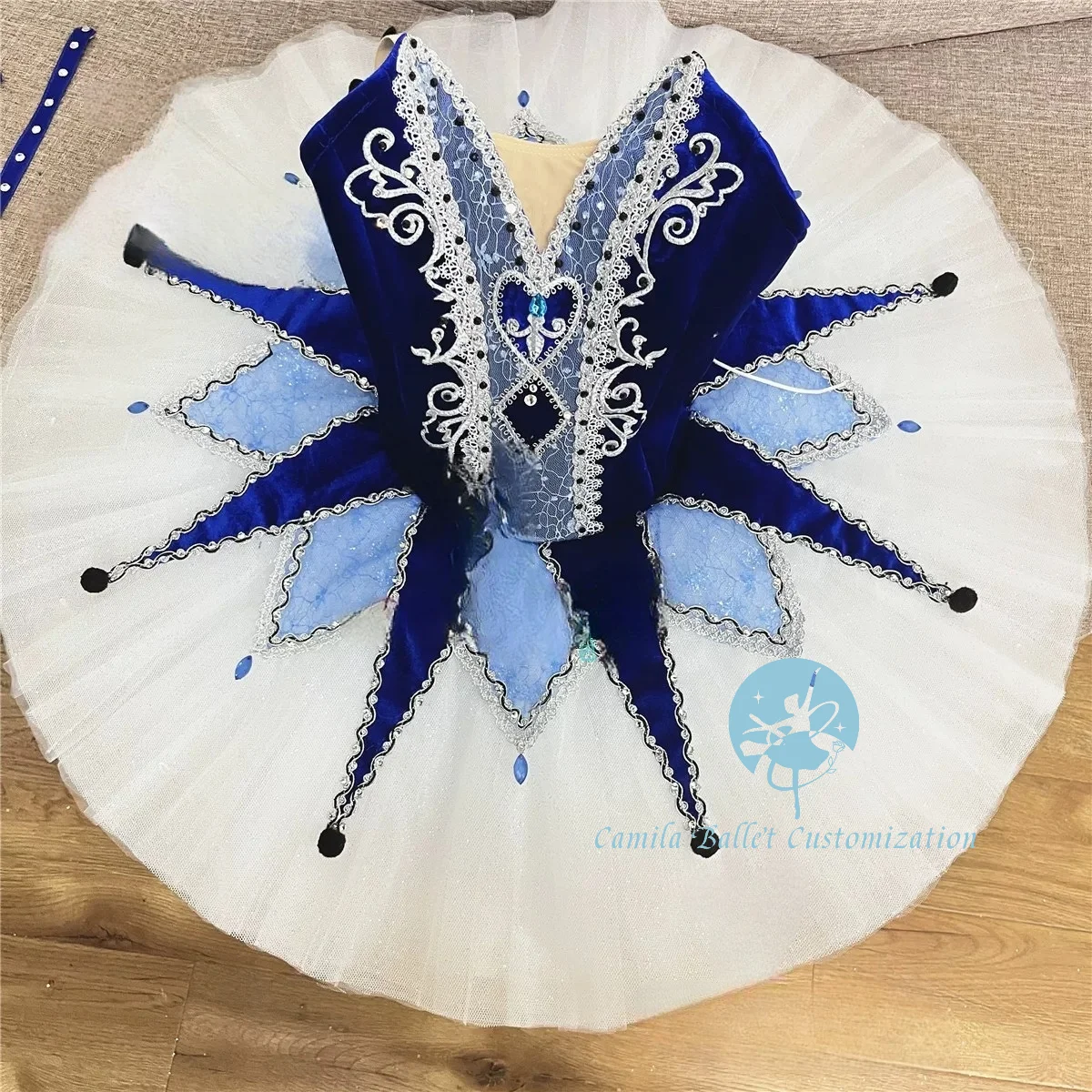 

High-end customized new million clown ballet TUTU competition performance costumes for adults and children