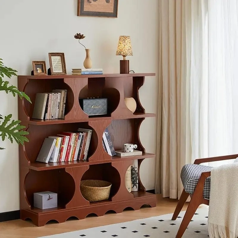

ZZ antique combination bookcase bookshelf retro display wine cabinet can be personalized