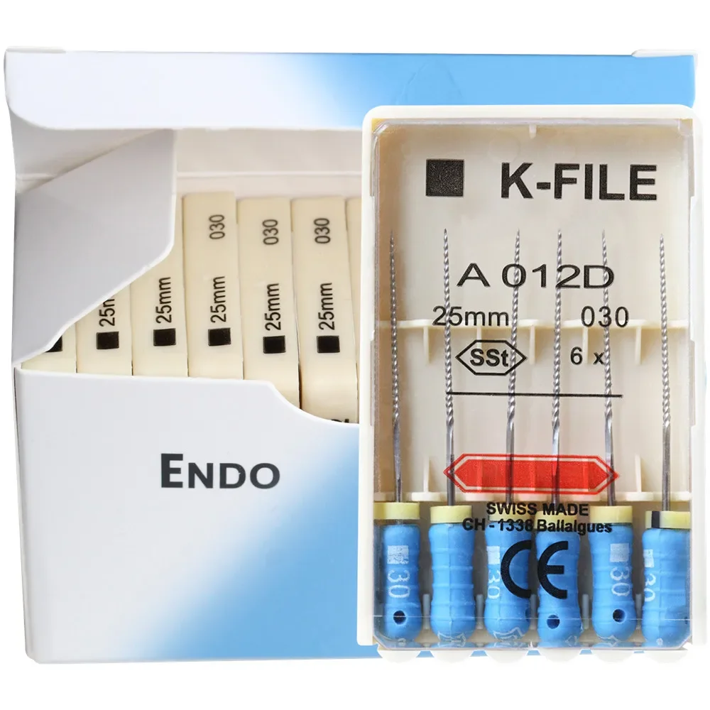 

12pack Dental Tools Root Cannal K File 21mm 25mm 31mm Stainless Steel Endodontic Instruments Dentist Dentistry Odontologia tool
