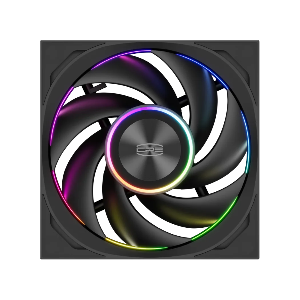 12cm Cooling fan silent CPU  12cm splicing fan for Computer Case