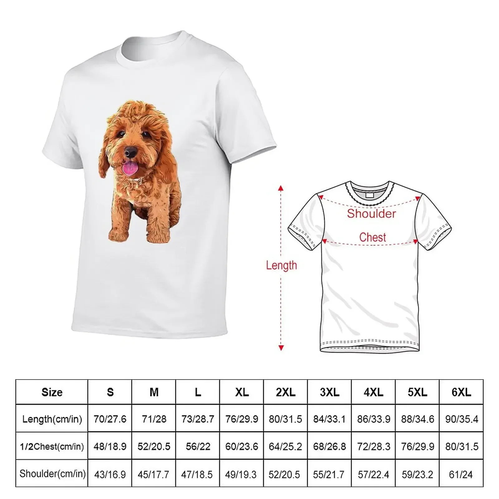 Spoodle Cockapoo Cavapoo Golden Doodle Beauty T-Shirt customs boys whites quick-drying mens graphic t-shirts pack