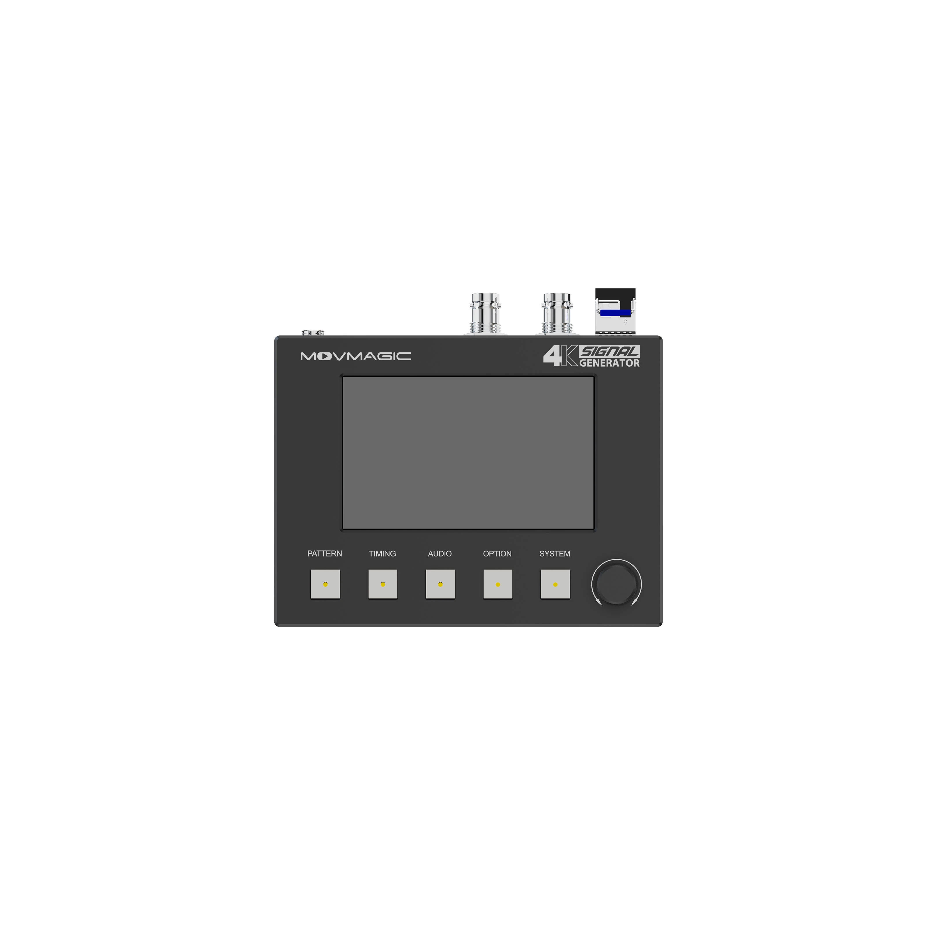 MOVMAGIC SG-100 4K 3G-SDI Video Signal Generator, Multi-Format Test Pattern Generator with Fiber Output and USB 3.0 Input