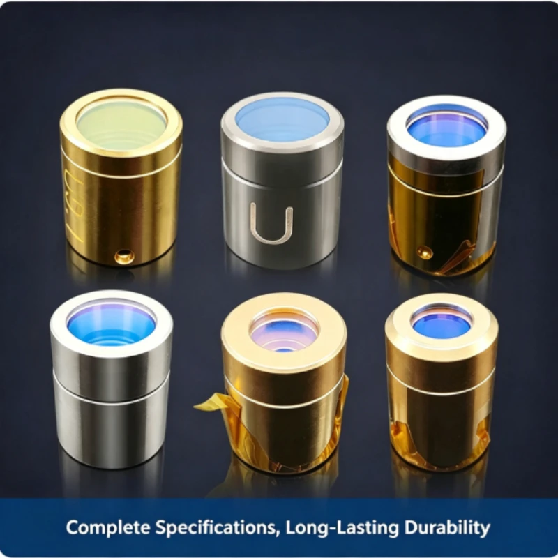 Raycus Optical Fiber Cable QBH Protective Lens for MAX BWT IPG Reci Laser Source Output Protective Connector Lens Group QBH Lens