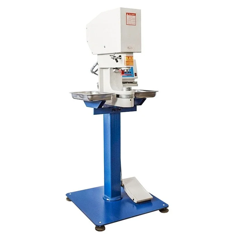 Heavy-duty buckle machine for punching and circling cloth tents