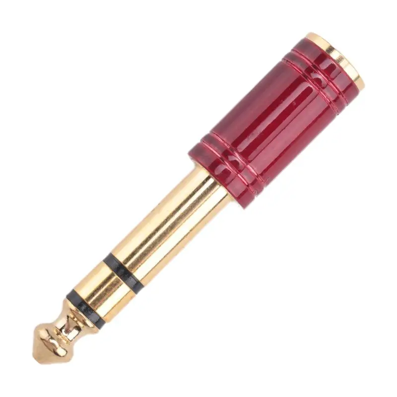 B04B-6.5Mm 6.35Mm 1/4Inch Male To 3.5Mm 1/8Inch Female Jack Stereo Headphone AUX Cable Audio Adapter Plug For Guitar Plug Amplif