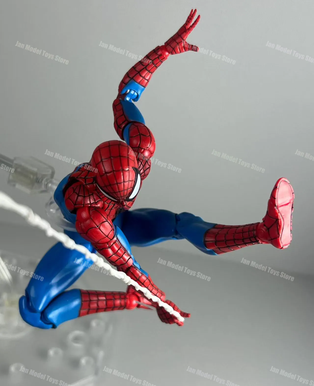 Em estoque ct brinquedos spiderman mafex 185 traje clássico ver milhas morales 2099 homem-aranha anime figura de ação estatueta presentes brinquedos