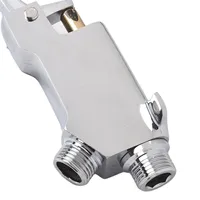 Cold Water 1pcs Silver Foot Pedal Control Tap Copper+304 Stainless Steel Valve Faucet Basin Single Switch Brand New