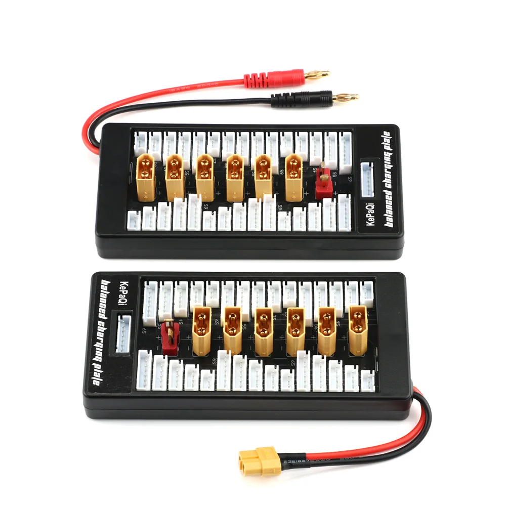 Rc 2-6S 2-8S T / XT60 / XT90 / XT30 /JST Lipo Battery Parallel Charging Board for Imax B6 B6AC B8 Quick Charge For Rc Models