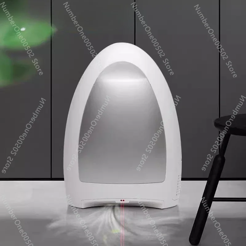 Barber shop intelligent induction vacuum cleaner automatic hair suction small vacuum cleaner powerful and high-power trash can