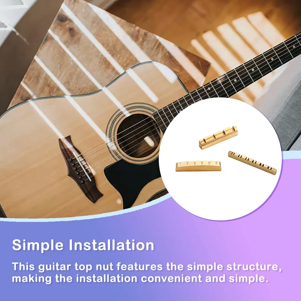 Bass Guitar Top Nut Professional String Instrument String Roller Accessories Spare Part Replace Components Modified Accessory