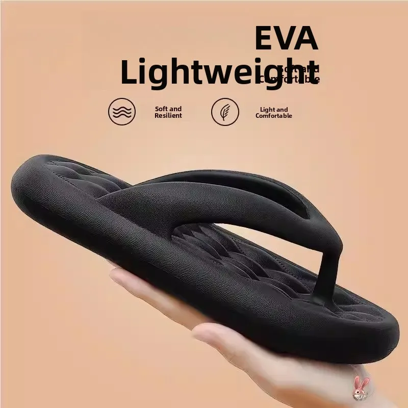 

Мужские уличные сандалии-шлепанцы: нескользящие, износостойкие, мягкие, модные, повседневные, для пляжа и летних путешествий