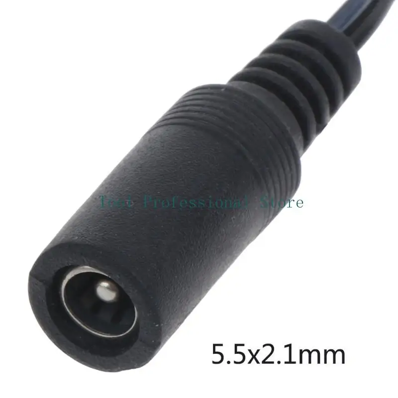 57QF DC12V Blower 2600 دورة في الدقيقة 5.5x2.1mm محمل كرة مزدوجة أنثى للطبخ موقد