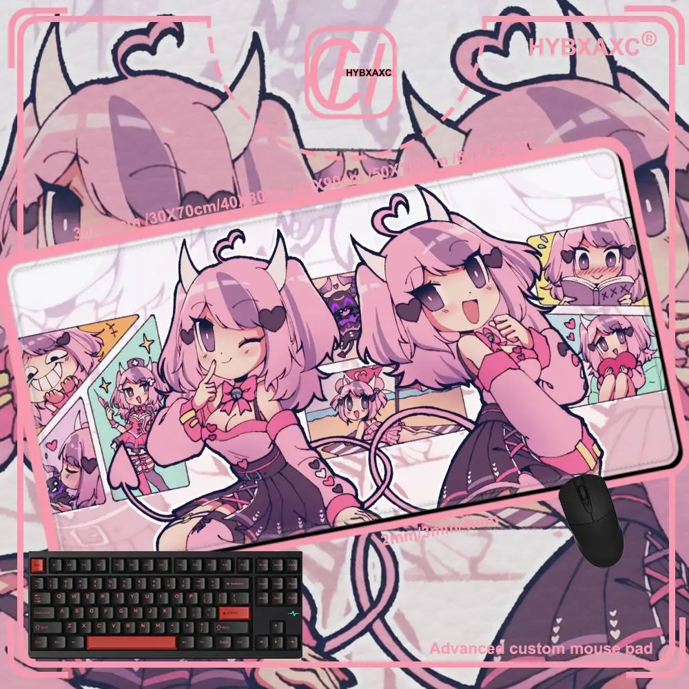 Ironmouse Vtuber Anime Large Mouse Pad PlayMat Office Mousepad Game Creative Desk Gaming Mat