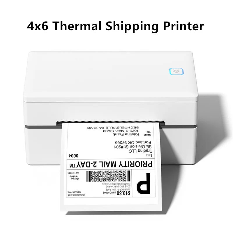 

Bluetooth 4x6 Thermal Shipping Label Printer Supports Android iPhone Windows Mac Widely Used for Amazon Ebay Shopify Etsy USPS