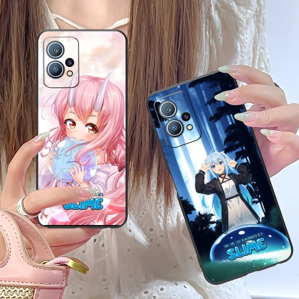 Slime Tensura Rimuru Mobile Phone Case for Huawei P60 P50 P40 P30 P20 P10 P9 P8 Pro Lite Plus Black Soft Phone Cover Shell