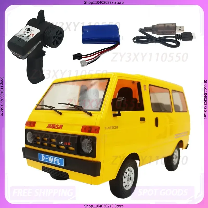 Wpl Naught Dragon 1:10 Schaal Afstandsbediening Drifting Rc Auto 4wd High-Speed Simulatie Mini Pickup Truck Speelgoed Kerstcadeau