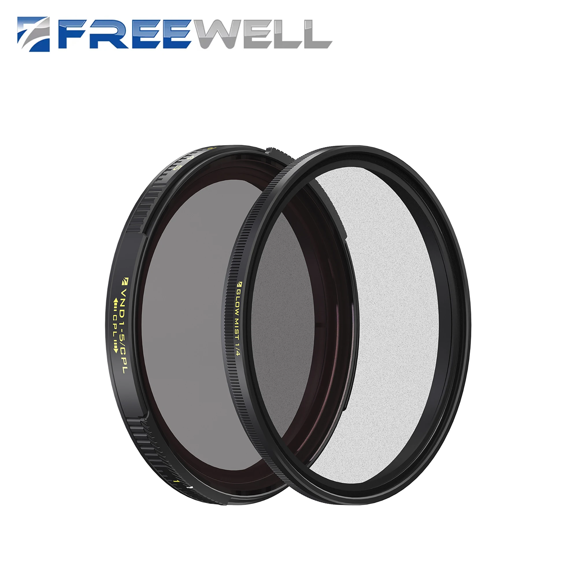 

Freewell Slide-On Hybrid VND/CPL and Glow Mist 1/4 Filters Kit for Freewell Sherpa 3.0 Lens Smartphone Photography Accessories