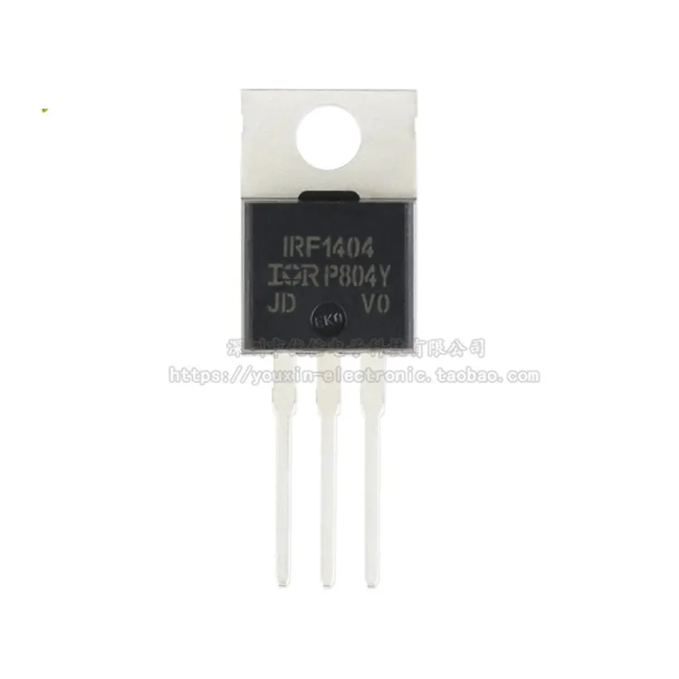 10PCS/original genuine IRF1404PBF TO-220 N-channel 40V/202A direct insertion MOSFET field-effect transistor