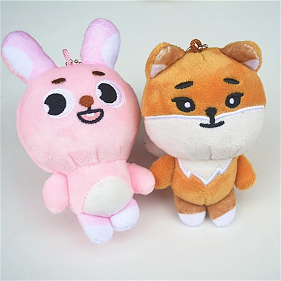 KPOP Day6 Cartoon Plush Keyring Pendant Cute Animal Fill Doll