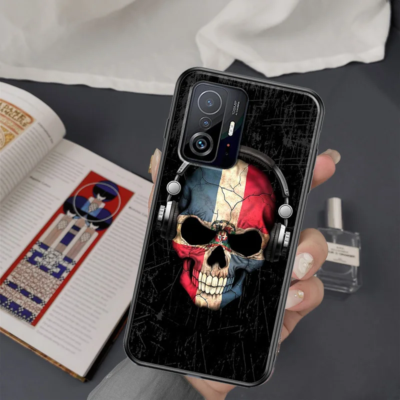 Flag of Dominican Republic For Xiaomi Mi 11 Lite 9T 10T 11T Pro Case For POCO X3 PRO M3 M4 Pro X3 GT F3 Cover Coque