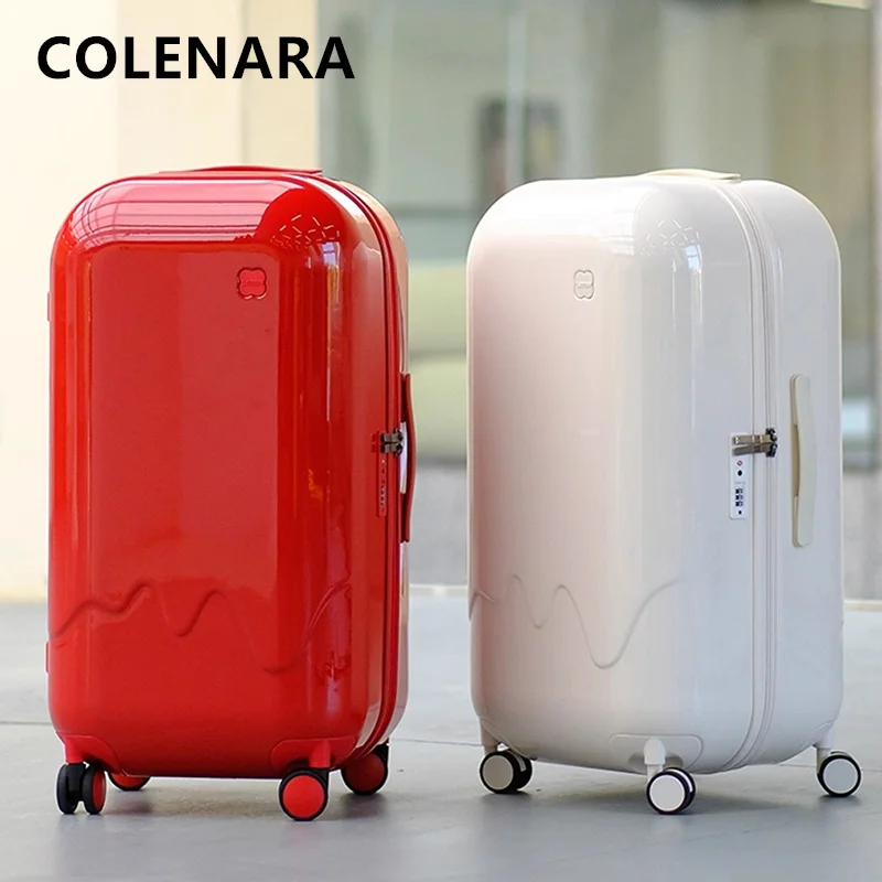 

COLENARA Luggage Travel Bag 20"24"26"28 Inch Large Capacity Boarding Box Student Boarding Box Men and Women Cabin Suitcase