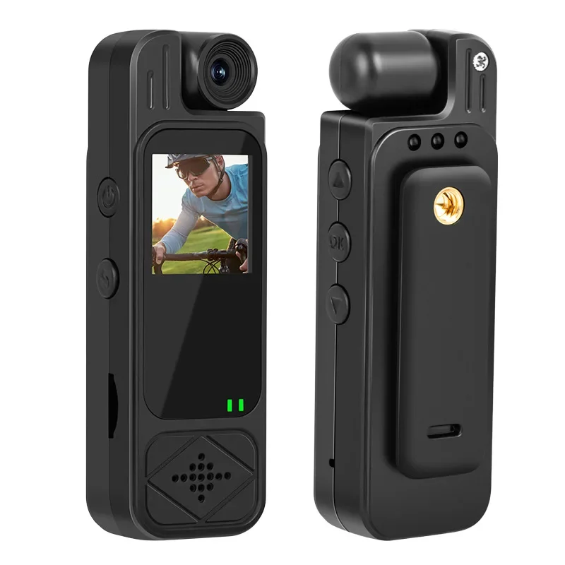 Portable Mini Camera with Screen HD Action Camcorder for Sports Outdoor Activities Waterproof Pocket Size Compact Video Camera images - 6