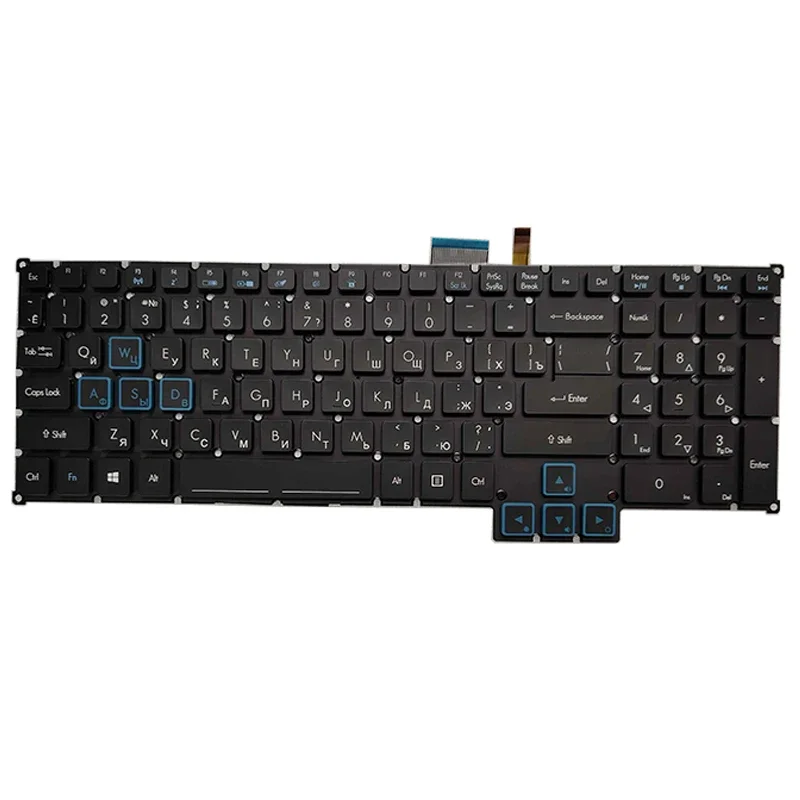 New Russian Keyboard For ACER Predator 17 G9-591 15/591R G9-592/593 G9-791/792 With Backlight 15C8UX18BG0293