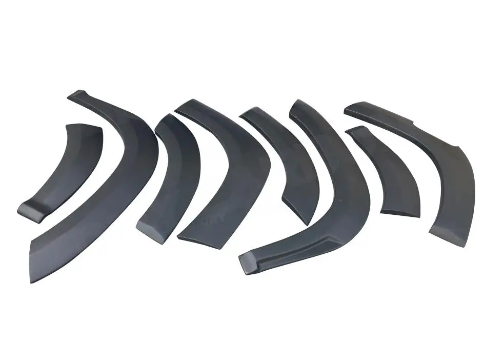 Carbon Fiber Fender Flares Arch Wide Body Wheel Eyebrows Mudguard Cover Trim Accessories For Lexus RX300 RX450H 2016-2019 FRP