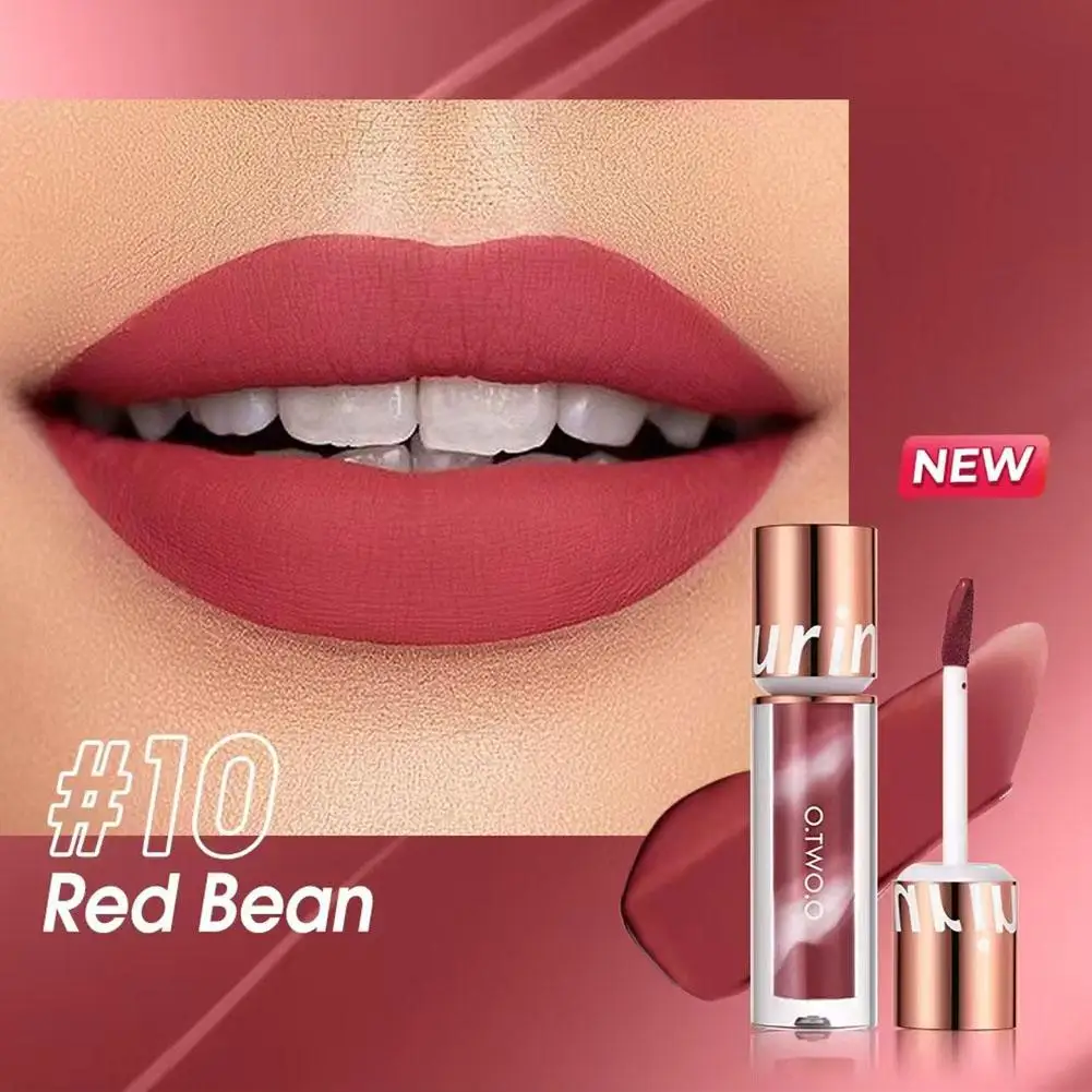 1Pc O.TWO.O Lippenstift Lipgloss Make-Up Waterdicht Fluwelen non-stick Cup Lip Tint Matte Langdurige Sexy rode Vloeibare Lip Stick