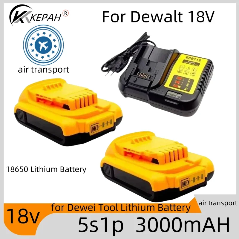 For Dewalt 20V  Battery 3.0Ah DCB609 Lithium-ion Battery For DCB200 DCB201 DCB609 DCB182 DCB204 Battery for Dewalt 20V