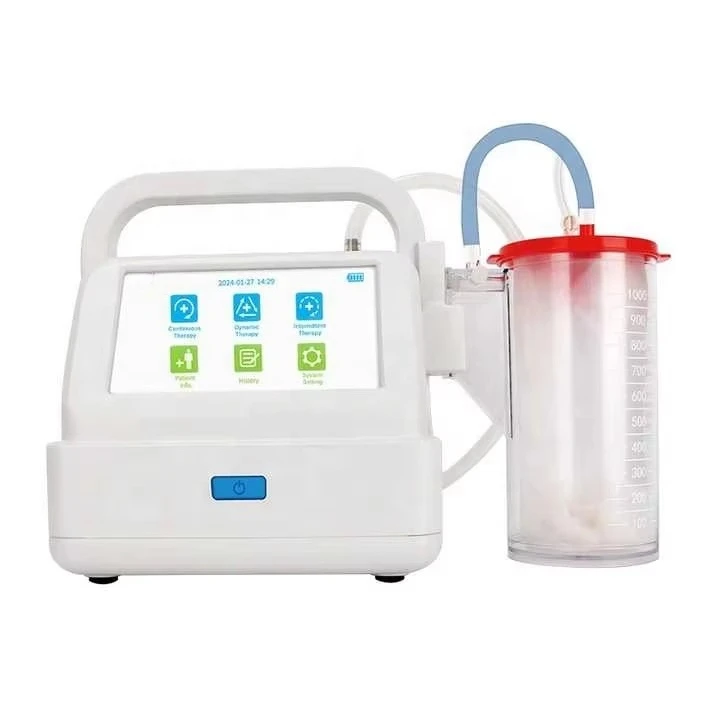 

1000ML NPWT Vacuum Suction Pump Wound Therapy Device NPWT Vac Negative Pressure Wound Therapy Machine