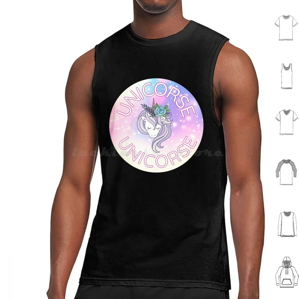Camisetas sin mangas de unicornio, chaleco sin mangas, unicornio y Bingo, papá, niños, perro de dibujos animados, Bandit Heeler, Unicorse Blue Heeler