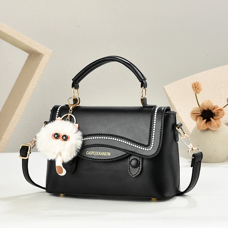 

Flip Messenger Bag,Women Contrast Color Crossbody Shoulder Bag,Designer Large Capacity Commuter Briefcase,Vintage Chic Handbag