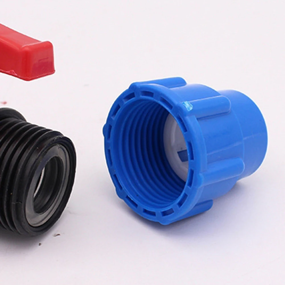 PE Irrigation Quick Ball Valve Supporting Size Pipe Integration 20mm to 50mm for Scalable Farm and Garden Water Systems