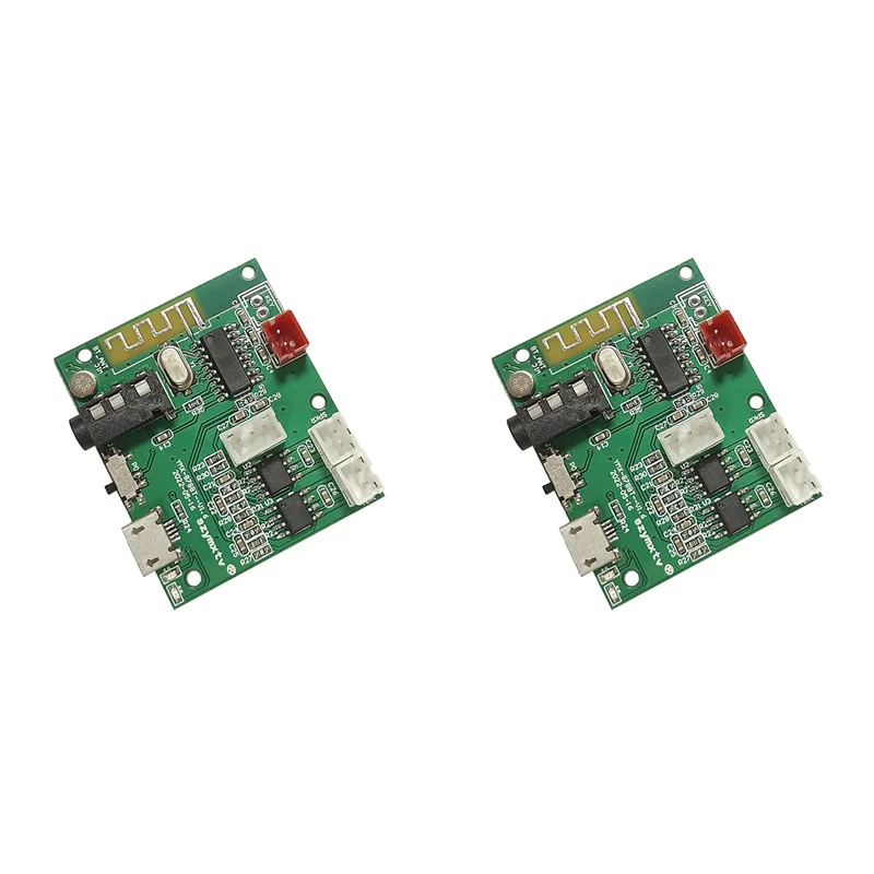 2X Nieuw Product Multifunctionele 5.2 BT Module 5V 5W + 5Wtws Eindversterker Board 3.5Aux Draadloze PCBA Board