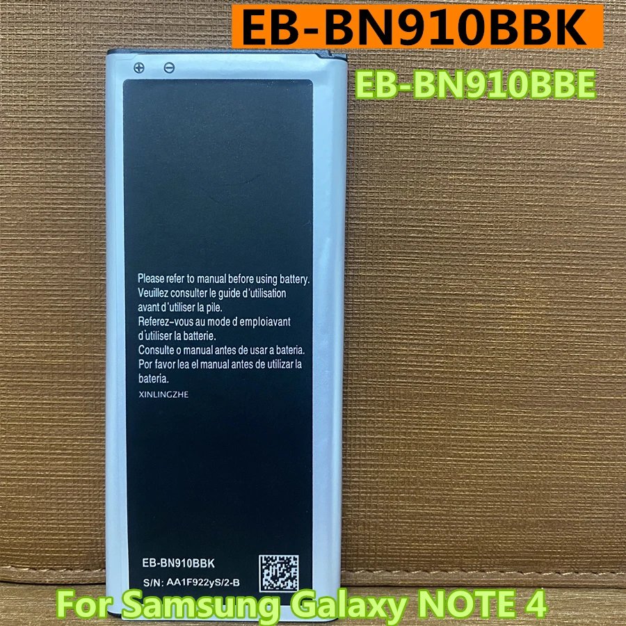 EB-BN910BBE EB-BN910BBK 3220mAh High Quality Phone Battery for Samsung Galaxy NOTE 4 N910a N910V N910C NOTE4 N910u N910F N910H