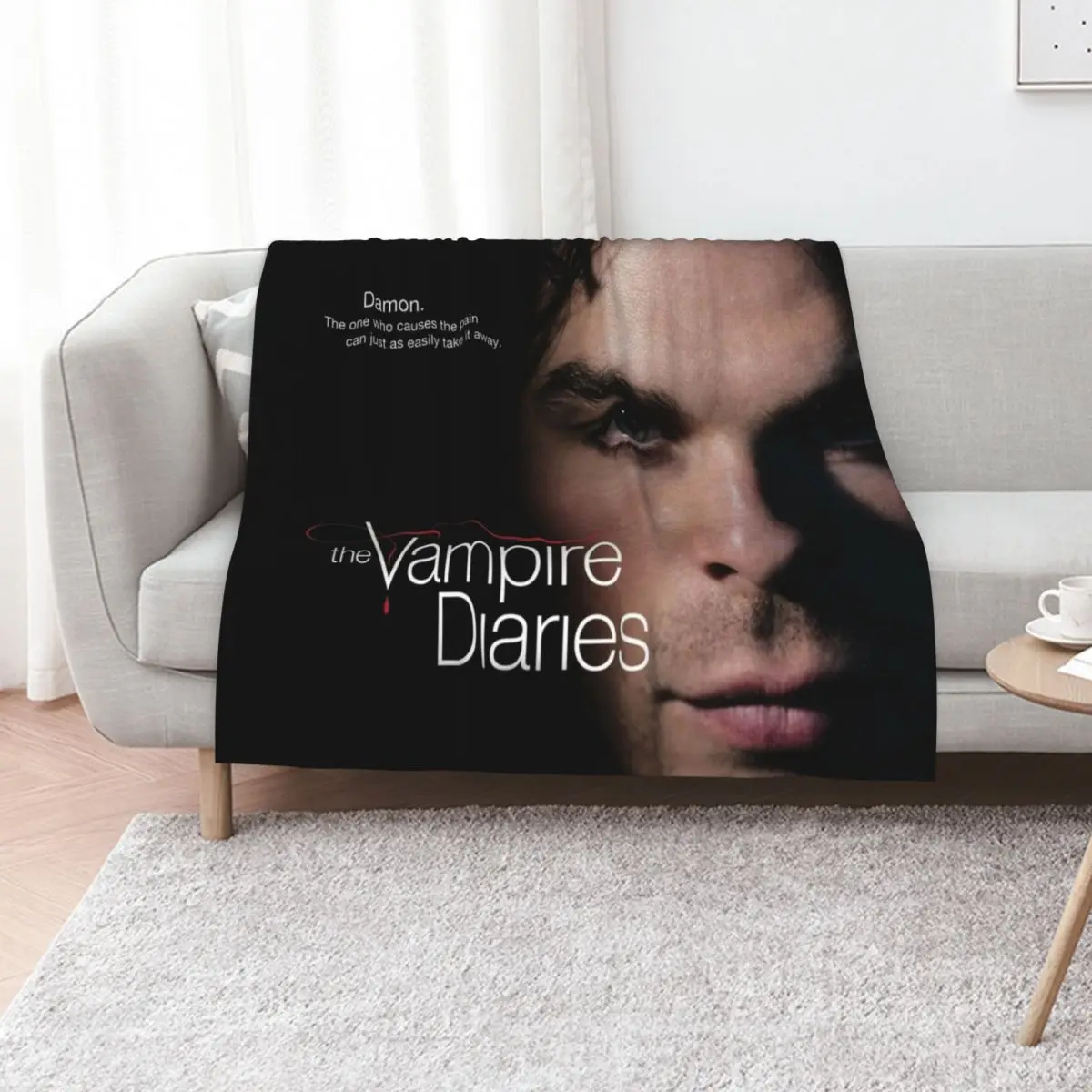 gambar ian cover somerhalder make drama Throw Blanket Picnic Nap Luxury For Baby Thermal Blankets