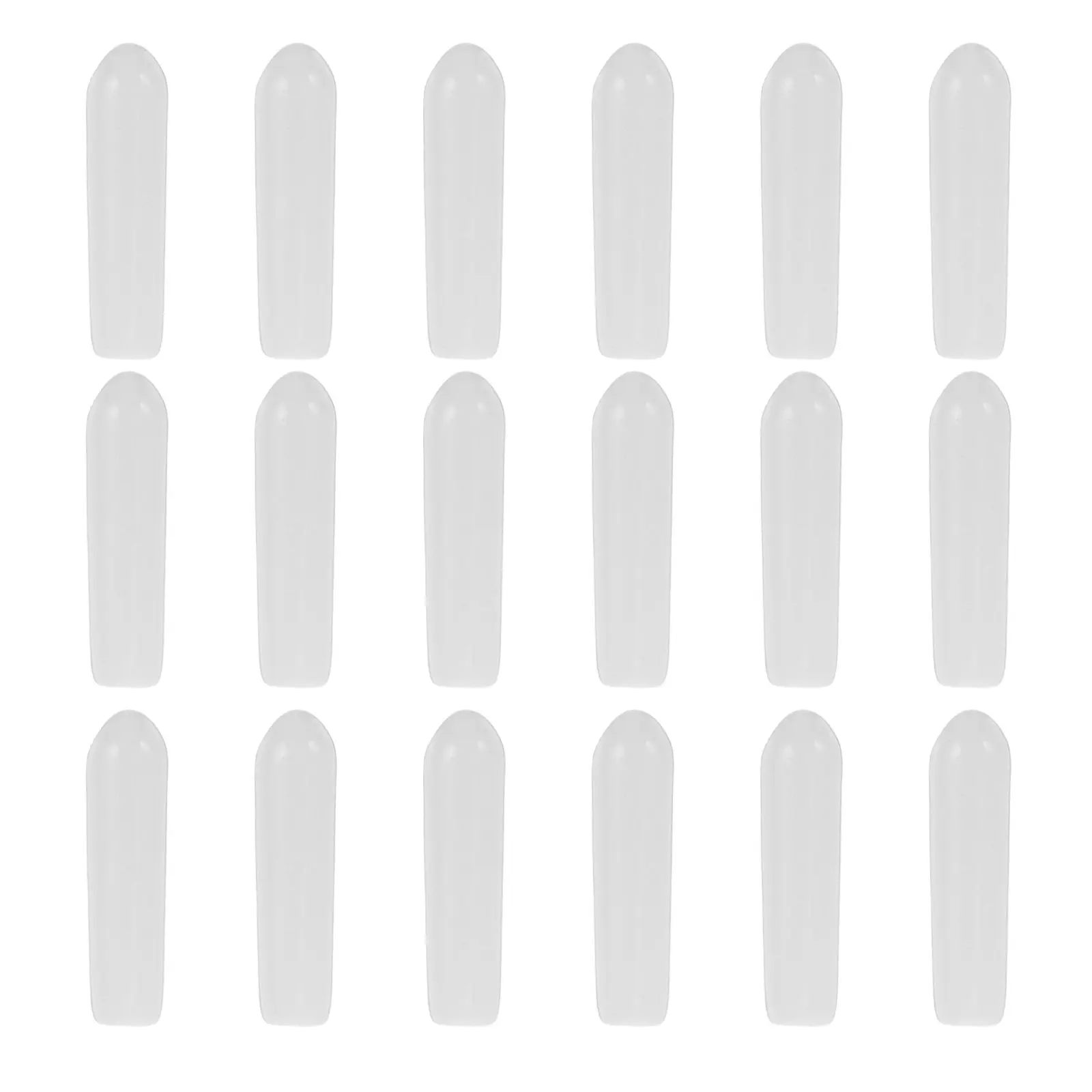 500Pcs Clothing Rack Rubber End Caps Wire Hanger Tip Cover Protective Sleeve Thread Guard for Household Use Screw End Caps
