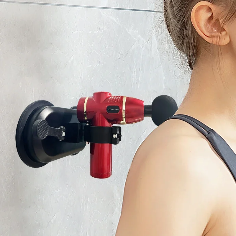 

Massage gun bracket adsorption type without installation of Fascia gun bracket Massager head Water bottle Massage therapy Spa