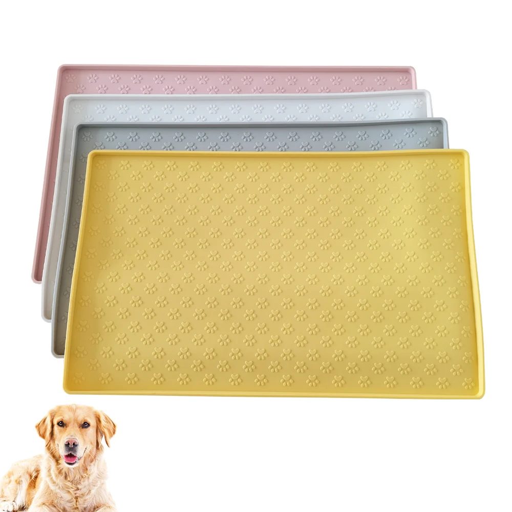 

Excrement Pads cat house Mat Pet Dog Cat Clacemat Food For Puppy Bowl Pad Dogs and Cats Waterproof Feeding Mats Non-slip